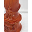 Guan Yin Goddess Statue Orange Bodhisattva Lotus Flower Deity Asian Buddhism 19"