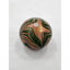 Paperweight Art Glass Emerald Green Swirl Vintage Collectible Home Office Decor
