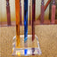 Haziza Large Lucite Sculpture Multi Colored Acrylic Mid Century Modern Abstract
