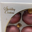 Sparkling Creation Rose Gold Christmas Tree Ornaments Shatterproof Baubles Set 9