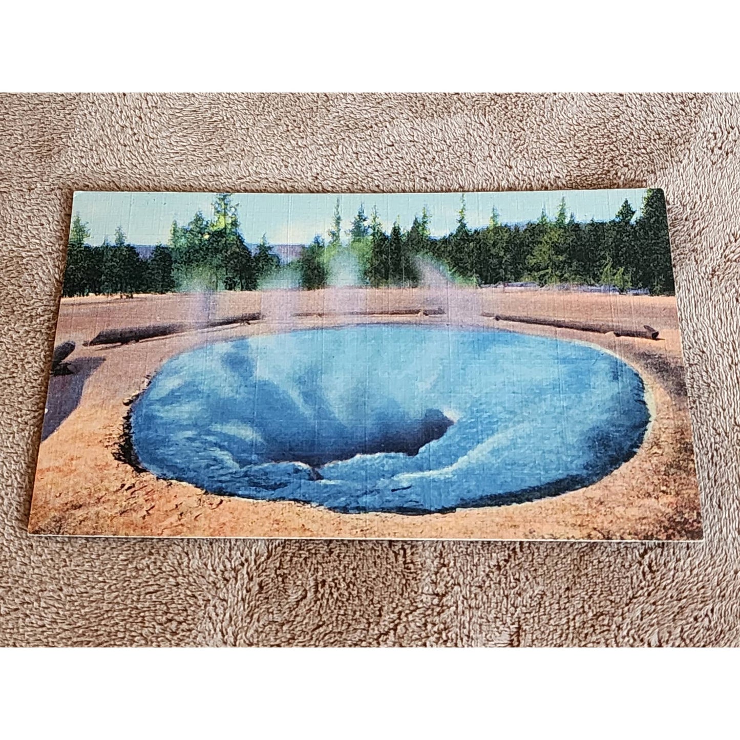 Postcard Lot c1909 Yellowstone National Park Firehole Cascade Old Faithful
