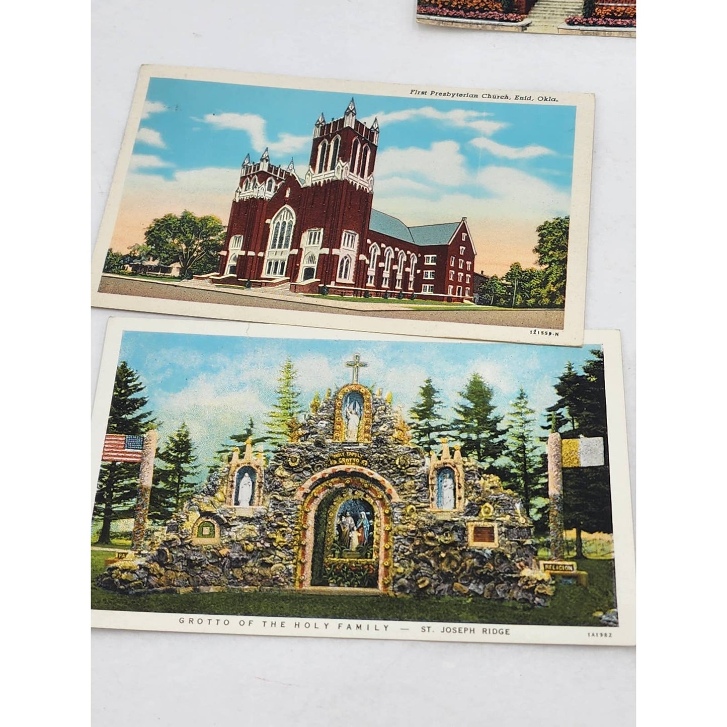 c1929 Postcard Lot Chautauqua Park Hastings Nebraska Arlington St Joseph Ridge