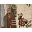 Vintage Tapestry Rug Country Christmas Cow Barn Rustic Farmhouse Table 20x36