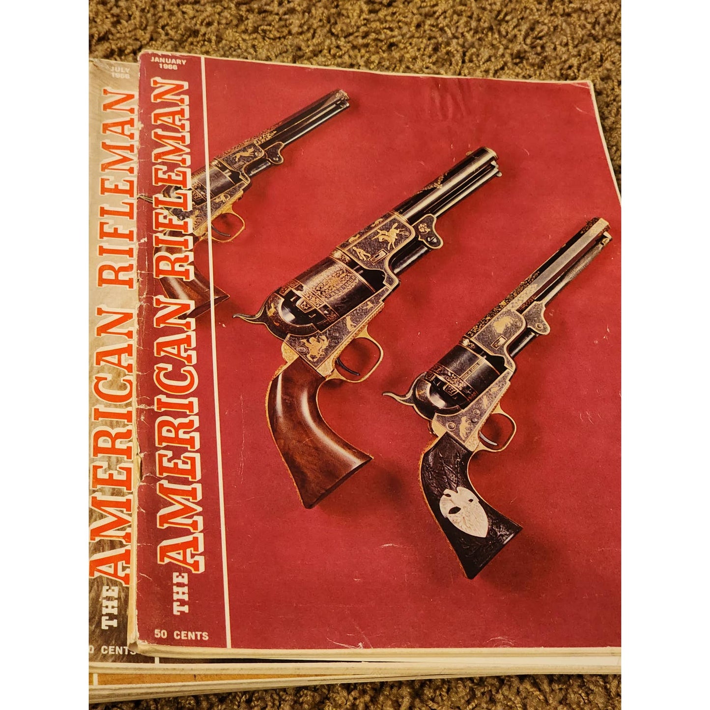1966 The American Rifleman Magazine Lot 11 Vintage American History Hunting NRA