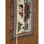 Vintage Tapestry Rug Country Christmas Cow Barn Rustic Farmhouse Table 20x36