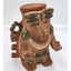 Vintage Mexican Folk Art Sculpture Aztec Style Statue Southwestern Style Art 9"