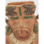 Vintage Mexican Folk Art Sculpture Aztec Style Statue Southwestern Style Art 9"