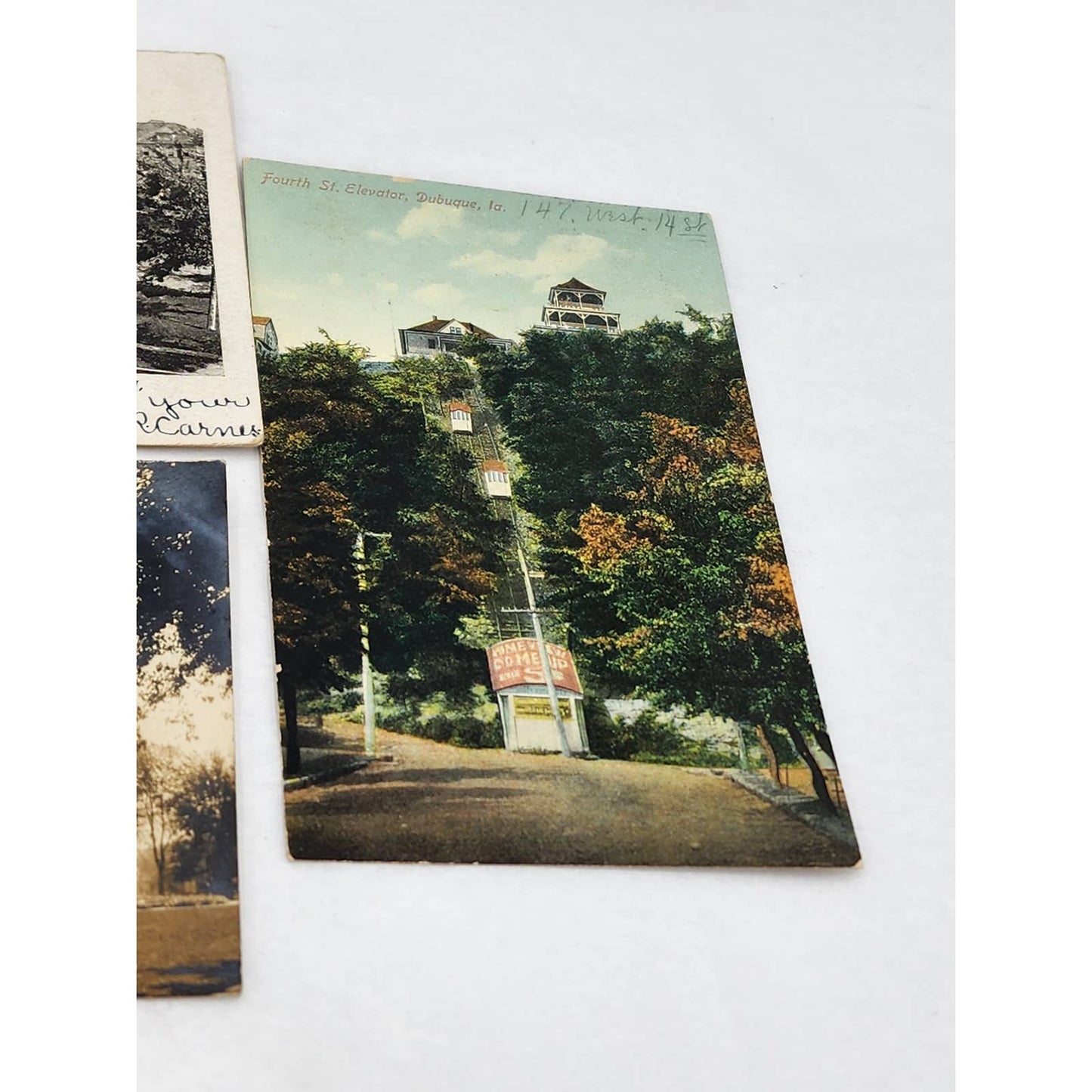 c1907 PostCard Lot Iowa Garner Elevator Dubuque Mason City Guttenberg Highland