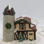 Christmas Village Vintage Crowntree Inn and Barn Holiday Collectible Lighted