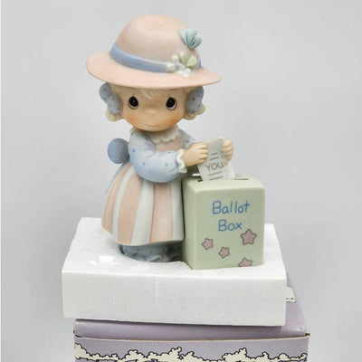 Precious Moments You Will Always Be My Choice Ballet Box Vintage 1989 W/Box Tags