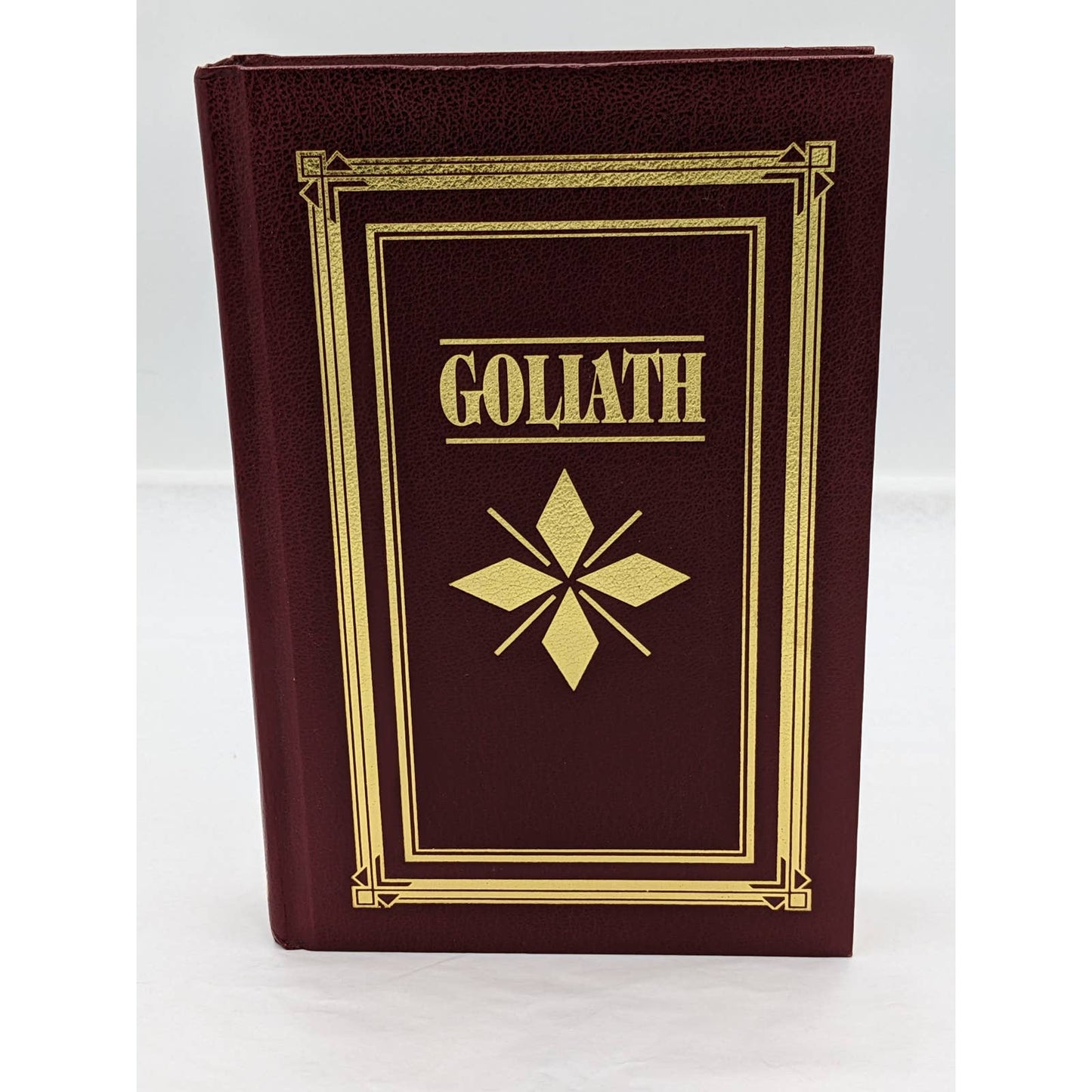 Goliath Life Of Robert Schuller By James Penner Leather Bound Collectors Edition
