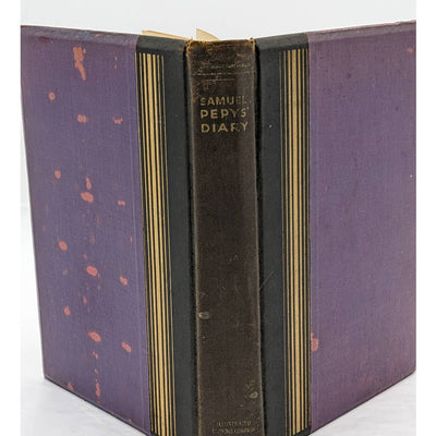 Samuel Pepys' Diary Royal Navy Member of Parliament Vintage Hardcover 1932