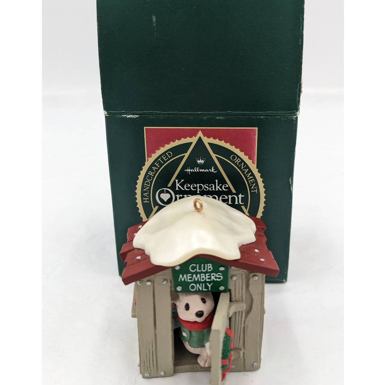Hallmark Keepsake Ornaments Holiday Heirloom Village Church Clubhouse W/Box