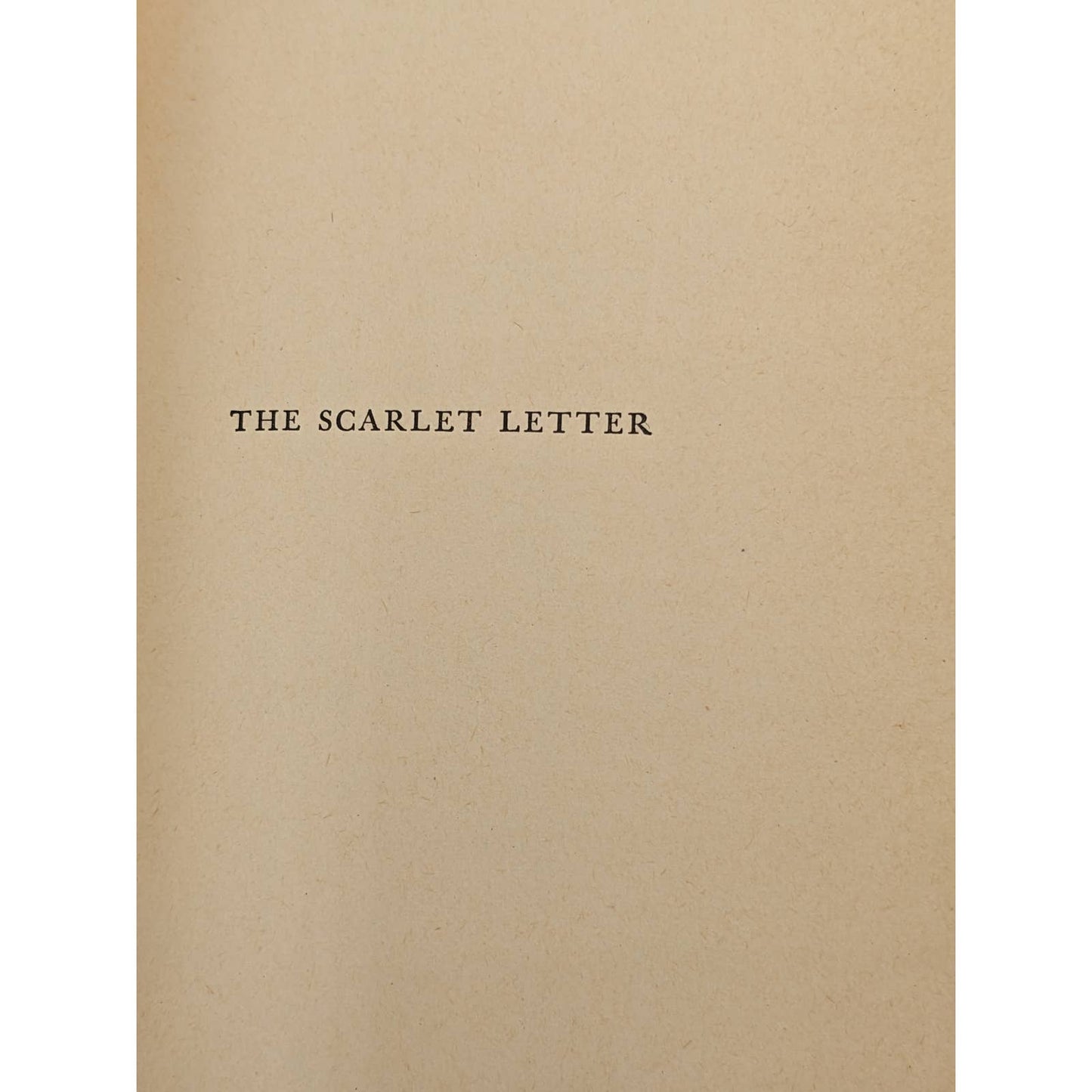 Scarlet Letter By Hawthorne Historical Novel Romance Vintage Paperback 1963