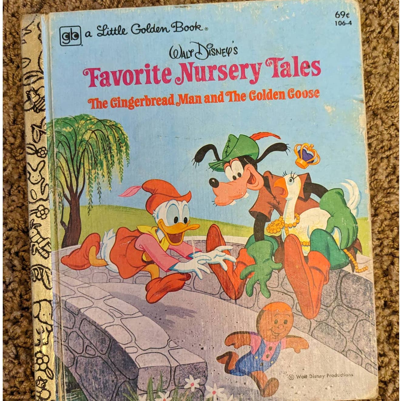 Little Golden Book Night Before Christmas Nursery Tales Muppet Babies Childrens