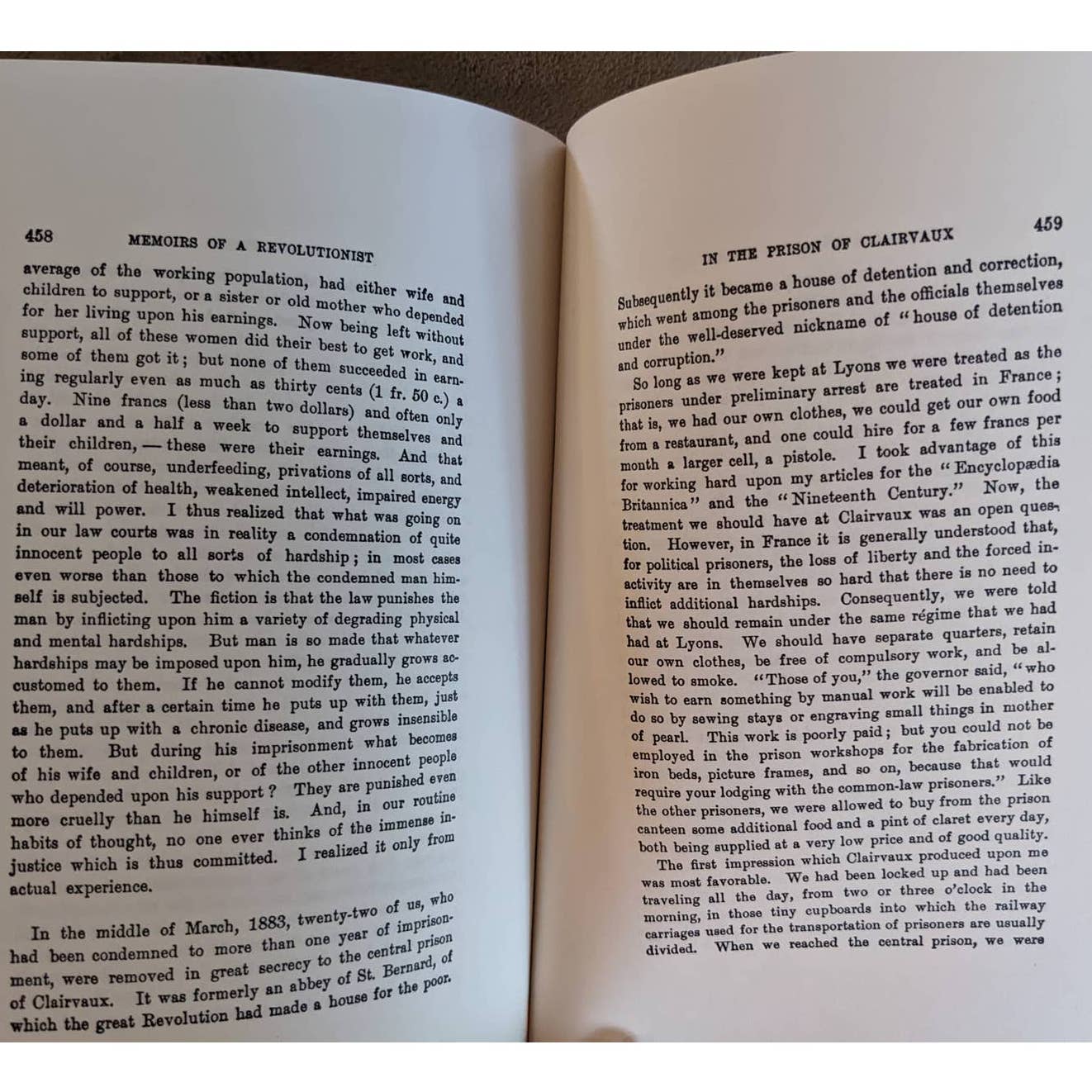 Memoirs Of A Revolutionist By Peter Kropotkin Reprint Paperback Autobiography