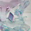 Large Lucite Sculpture Signed Mid Century Modern Multi Colored Acrylic 19lb 13"