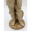 Vintage Marwal Ind Inc Chalkware Fisherman Couple Sculpture 18" Tall