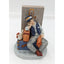 Norman Rockwell Figurine Danbury Mint Asleep on the Job Porcelain Vintage 1980