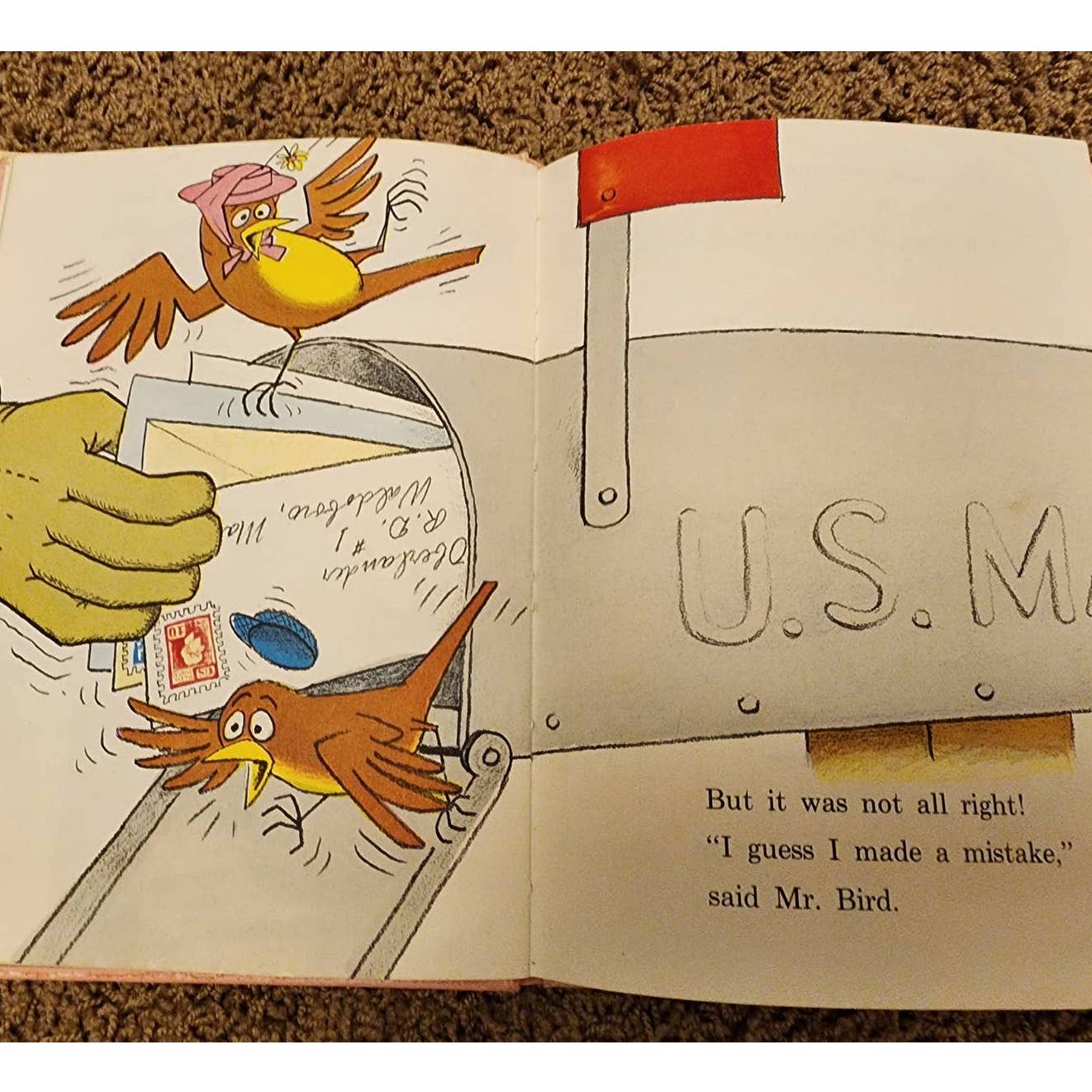 1958 Dr Seuss The Cat In The Hat Comes Back B-2 And 1968 The Best Nest B-51