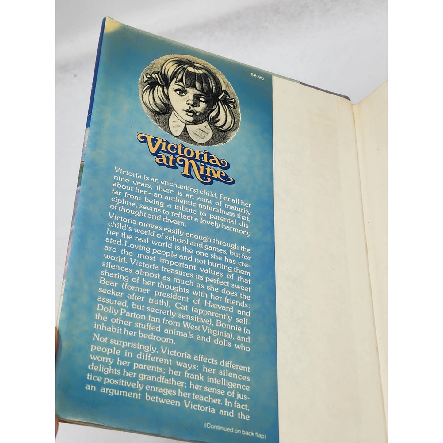 Victoria At Nine A Fable For Adults By Don Robertson First Edition 1979