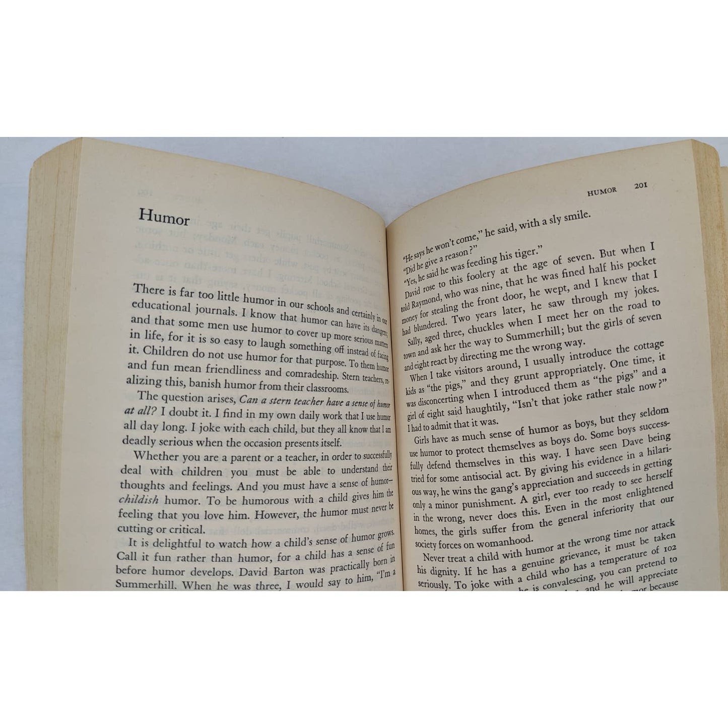 SummerHill A Radical Approach To Child Rearing 1960 Paperback By A.S. Neill