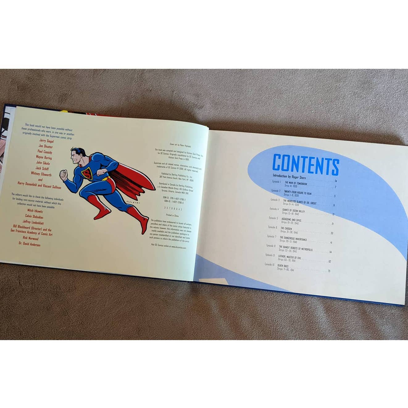 Superman Sunday Classics Strips I-183. 1939-1943