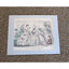 Antique Godey's Victorian Rare Hand Colored Fashion Book Plate Print August 1865