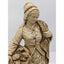 Vintage Marwal Ind Inc Chalkware Fisherman Couple Sculpture 18" Tall