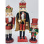 Nutcracker Set of 3 King With Cape, Drummer, Jeweled and Bedazzled Nutcrackers
