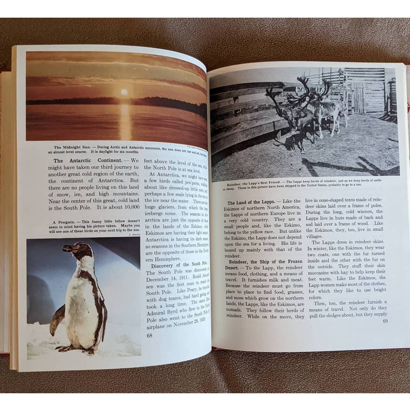 Vintage 1954 Our World Today: Journeys Through Many Lands By Stull And Hatch