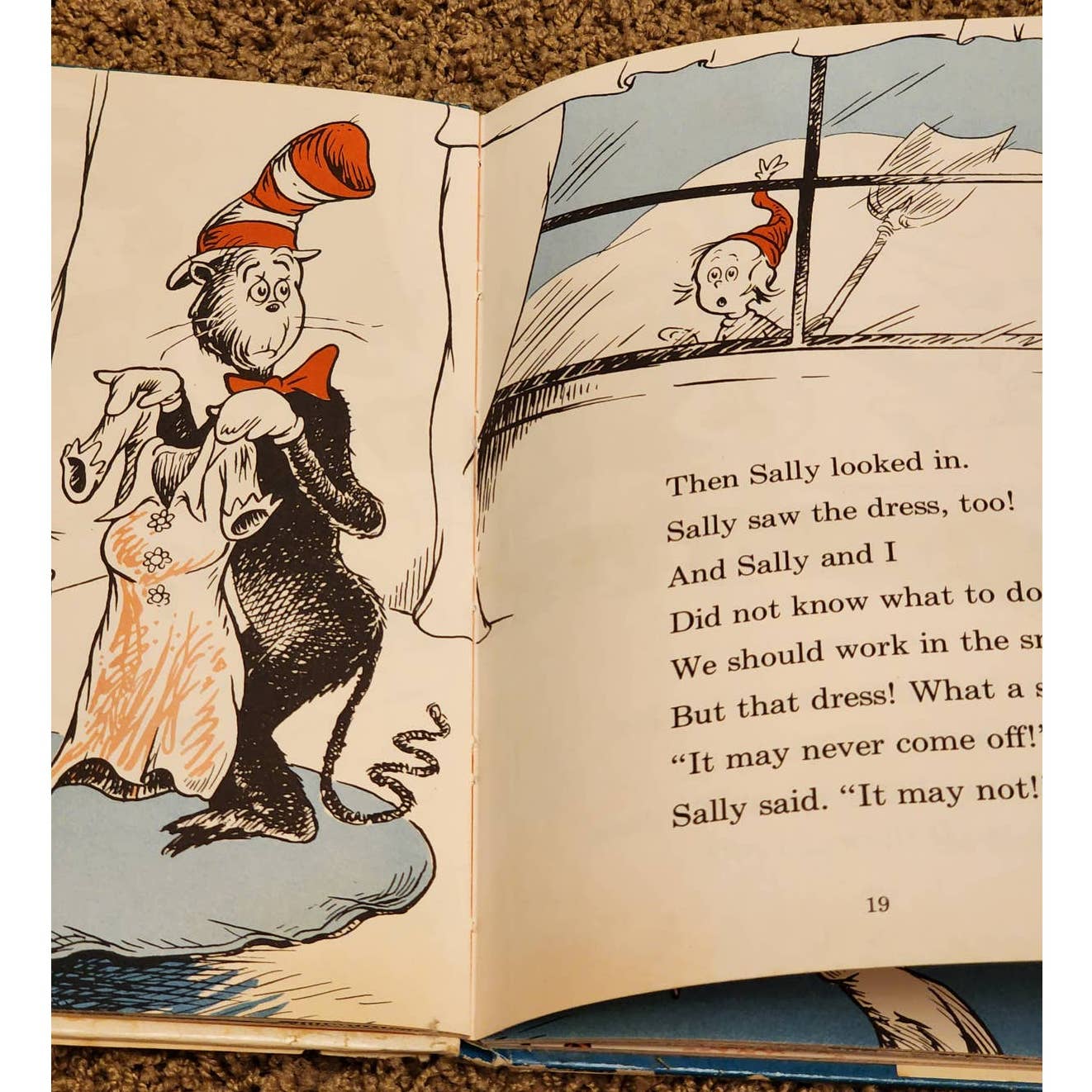 1958 Dr Seuss The Cat In The Hat Comes Back B-2 And 1968 The Best Nest B-51