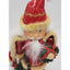 Nutcracker Santa Claus Red Cape Holding Toy Bag Size 14"