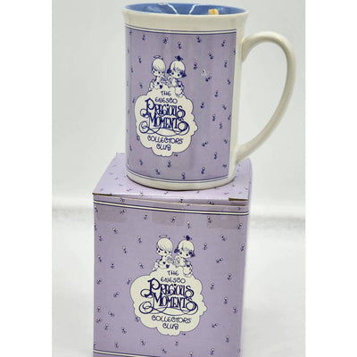 Precious Moments Mug Cup Collectors Club Vintage W/Box Tags