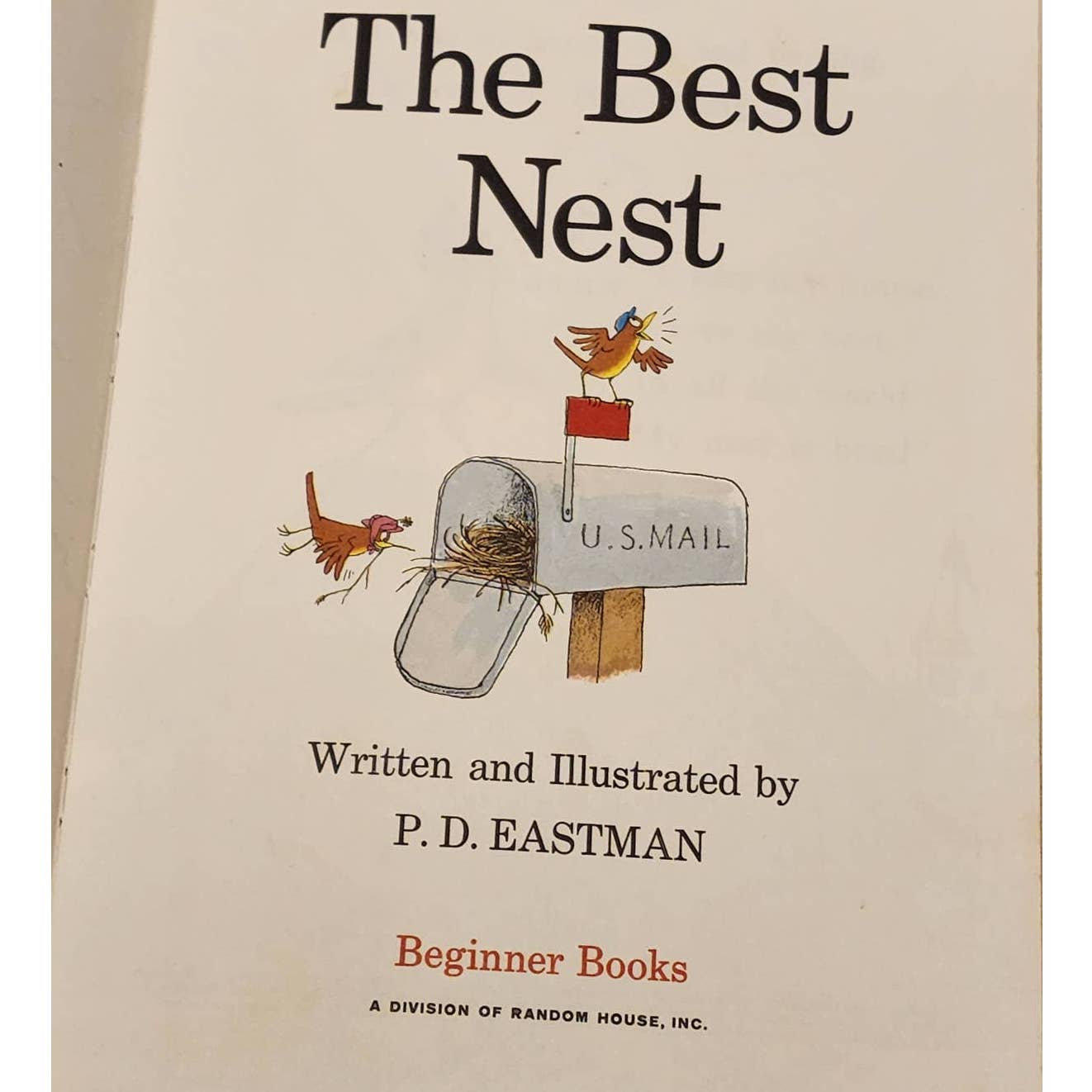 1958 Dr Seuss The Cat In The Hat Comes Back B-2 And 1968 The Best Nest B-51