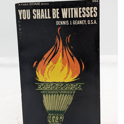 You Should Be Witness By Dennis Geaney Paperback Vintage Catholic Layman 1964