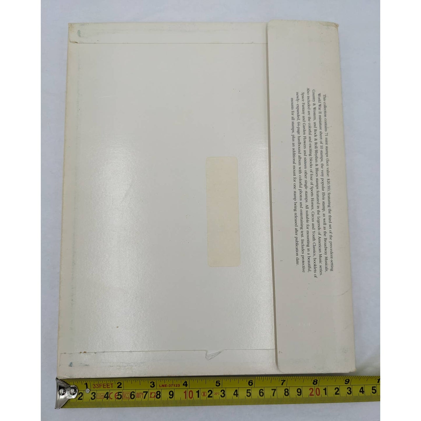 1993 Commemorative Stamp Collection Book Elvis Presley Hank Williams WW2 Vintage