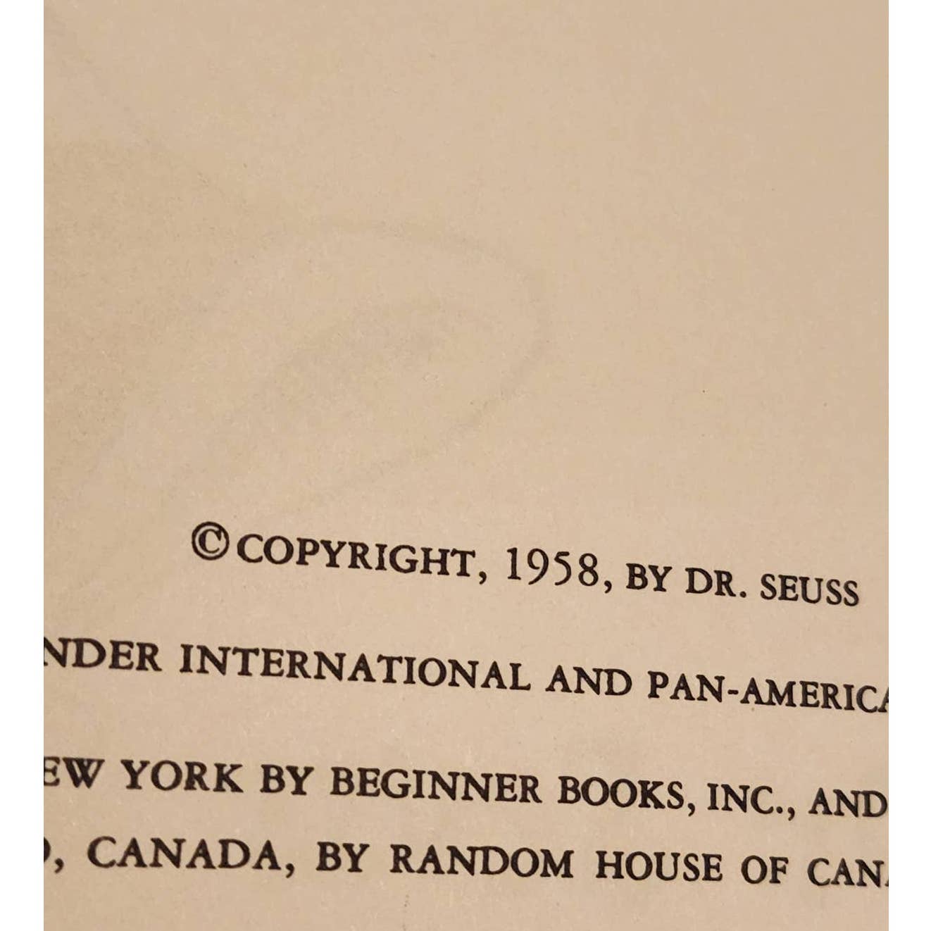 1958 Dr Seuss The Cat In The Hat Comes Back B-2 And 1968 The Best Nest B-51