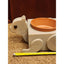 Squirrel Feeder Garden Planter Squirrel Shaped Wood Handcrafted 22" Long