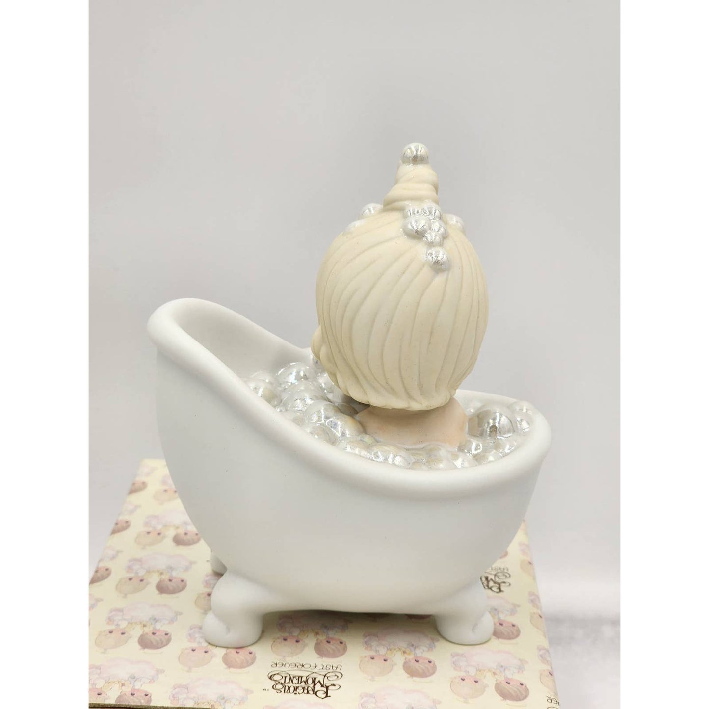 Precious Moments Figurine He Cleansed My Soul 100277 Christianity Box Tags