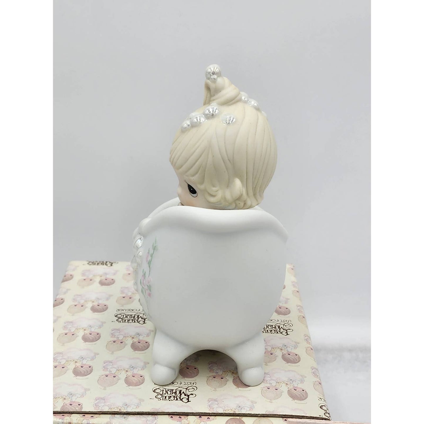 Precious Moments Figurine He Cleansed My Soul 100277 Christianity Box Tags