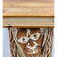 Monkey Vintage Side Table Book End Table Carved Wood Large Planter Spain 20"