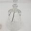 Set of 2 Bells Glass Bell and Ornament Winter Bell