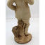 Vintage Marwal Ind Inc Chalkware Fisherman Couple Sculpture 18" Tall