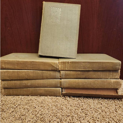 The Works Of George Eliot 9 Volumes Set Antiquarian Antique Books Mary Ann Evans