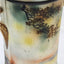 Antique Royal Nishiki Nippon Tapestry Moriage Bead Hawk Bird Vase Gold Gilding