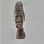 Vintage African Figurine Hand Carved Wooden Sculpture Statue Bust 8" Tall