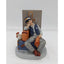 Norman Rockwell Figurine Danbury Mint Asleep on the Job Porcelain Vintage 1980