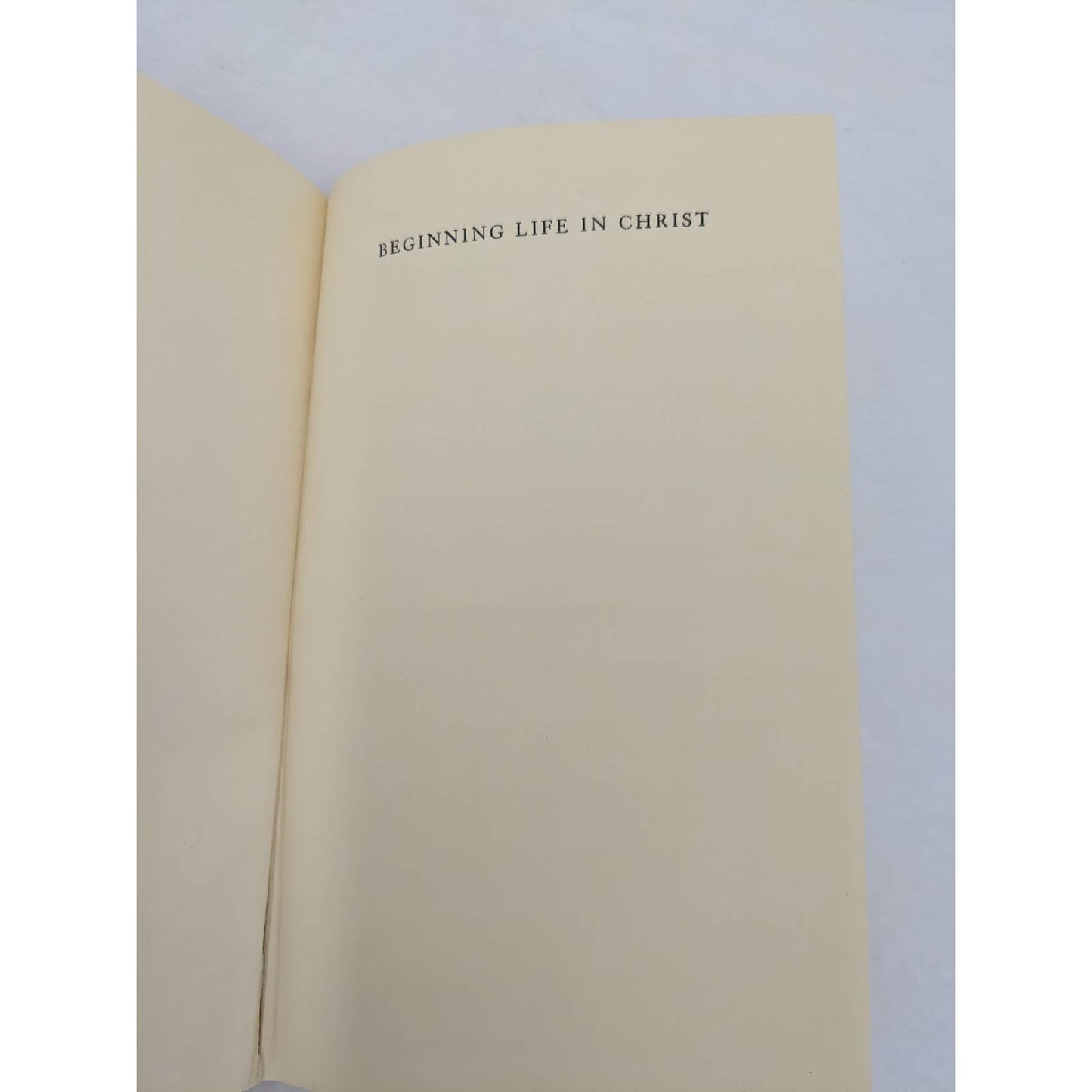 Beginning Life In Christ Gospel Bearings Christian Education Rosemary Haughton