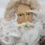 Vintage Santa Claus  Set of 2 Winter Christmas Hitting the Slopes Skiing 9" Tall
